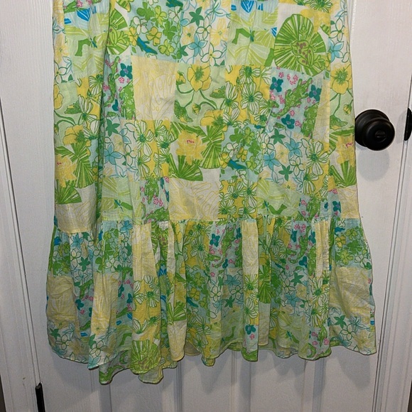 Lilly Pulitzer Patchwork Skirt - Picture 6 of 8